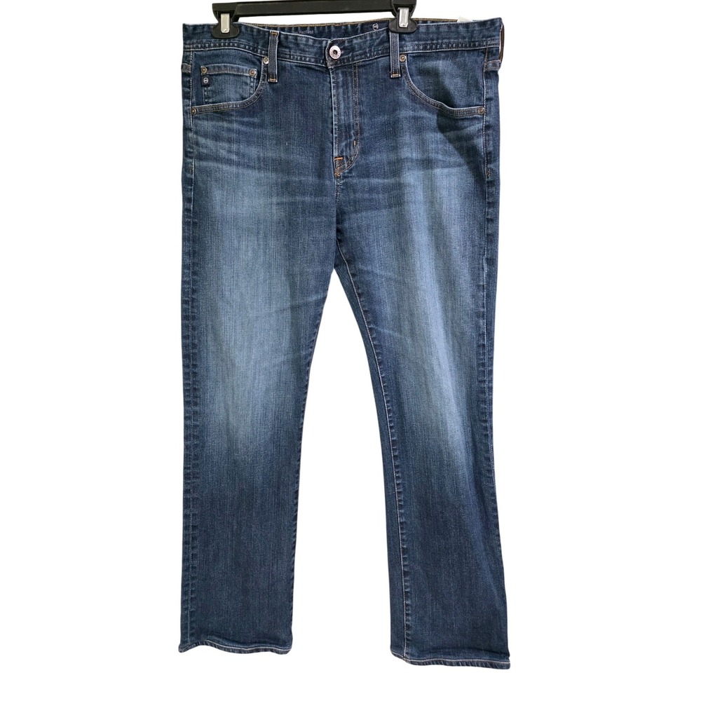 AG Adriano Goldschmied Protege Straight Leg Mens‎ 36x34 Blue Excellent Stretch